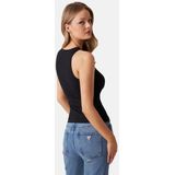 Guess - New SL Round NK Guen - Top - Jet Black - Slim Fit