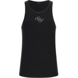 Guess - New SL Round NK Guen - Top - Jet Black - Slim Fit