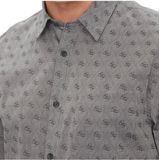 Guess - M5GH65WFXX1 - Overhemd - Marineblauw - Katoen - Lange Mouwen