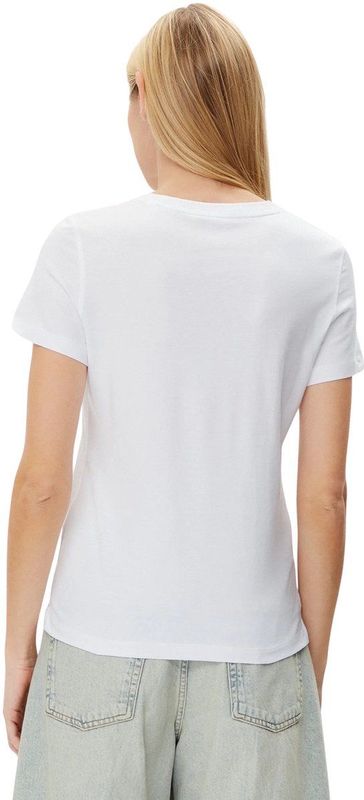 Guess - Wit T-shirt - Katoen - Embellished Logo