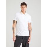 Guess - M5Gp 66 J1314 - Poloshirt - Wit - Katoen, Korte Mouwen, Knoopsluiting