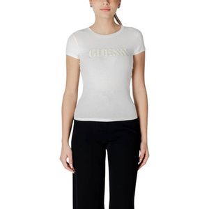 Guess, Dames, Tops, Beige, Maat: L