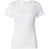 Guess - Dames T-Shirt - Wit - V-Hals - Lyocell