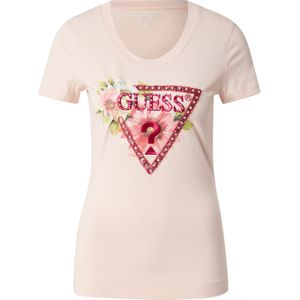 T-Shirt Driehoek Logo Bloemen