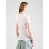 Guess - Cn Logo Lace - T-shirt - Katoen - Korte Mouwen