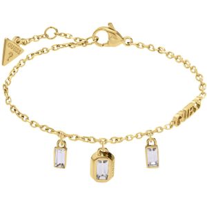 Guess stalen goldplated armband HASHTAG GUESS