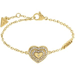 Guess stalen goldplated armband AMAMI