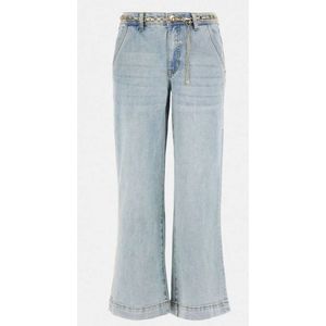 Guess - Denim - Dames - Blauw - Wide-leg Jeans