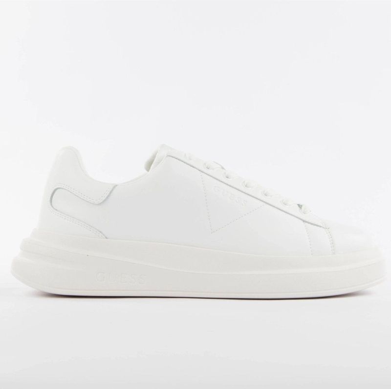 Guess - Elba Sneakers - Wit - Leer