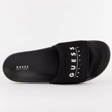 Tokyom - Sandaal - Zwart - Synthetisch Materiaal - Logoprint Detail