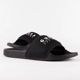 Tokyom - Sandaal - Zwart - Synthetisch Materiaal - Logoprint Detail