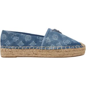 Jolandon - Moccasin - Instappers - Blauw - Ademend Materiaal