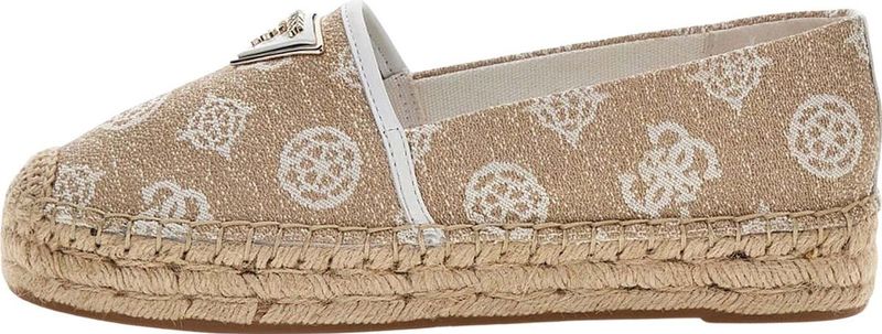 Jolandon - Espadrilles - Gemengd Leer - Ronde Punt - Gevlochten Koord