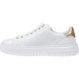 Guess - Denesa - Sneakers - Wit - Textiel en Leatherlook