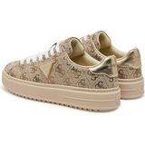 Guess - Denesa13 - Sneakers - Goud - Textiel en Synthetisch