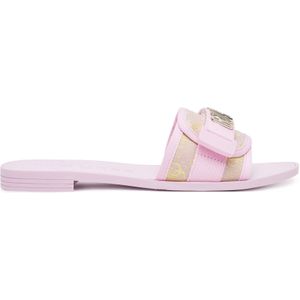 GUESS - ELYZE - Instappers - Zwart - Klittenbandsluiting - Blokhak