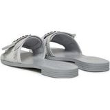Guess - Elyze 4 Slipper - Zilver - Textiel en Synthetisch