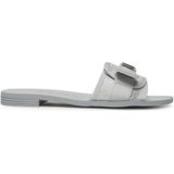 Guess - Elyze 4 Slipper - Zilver - Textiel en Synthetisch