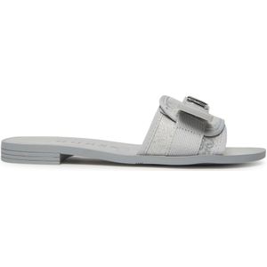 Guess - Elyze 4 Slipper - Zilver - Textiel en Synthetisch