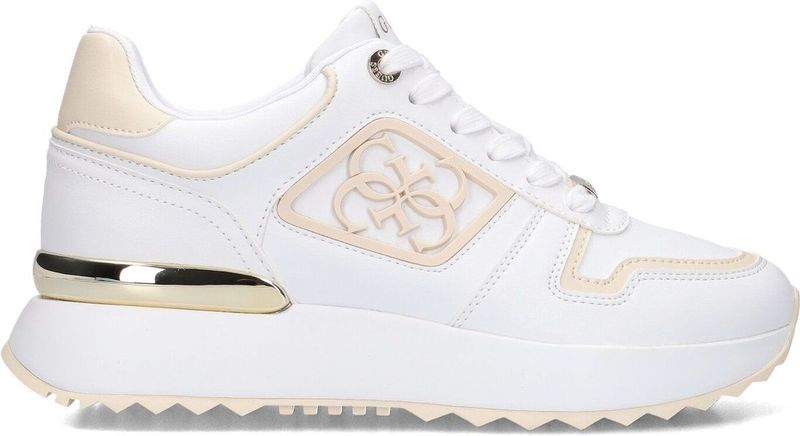 Guess - Koyaa Sneakers - Dames - Wit - Leatherlook