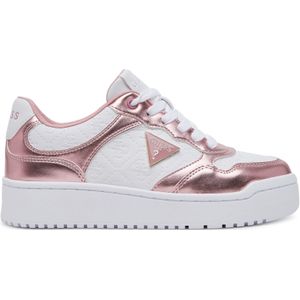 Sneaker Miriam - Kunstleer - Zwart - Vetersluiting