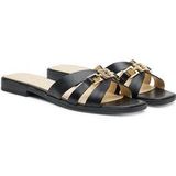 Realla - Sandaal - Zwart - Echt Leer - Hoogte Hak 1,9 cm