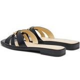 Guess - Realla - Slipper - Zwart - Echt Leer