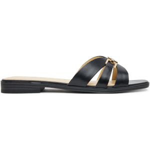 Guess - Realla - Slipper - Zwart - Echt Leer