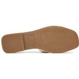 Guess - Realla - Slipper - Cream - Echt Leer - Met Logo