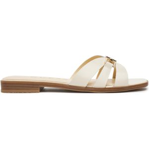 Guess - Realla - Slipper - Cream - Echt Leer - Met Logo