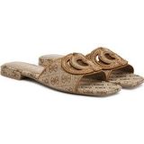 Tarisha - Sandaal - Zwart - Synthetisch Materiaal - 1,7 cm Hakhoogte