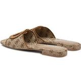 Tarisha - Sandaal - Zwart - Synthetisch Materiaal - 1,7 cm Hakhoogte