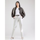 Guess - Ronde Hals T-shirt - Wit - Katoen/Elastaan