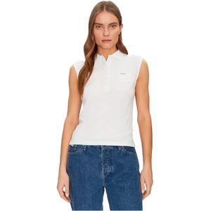 Guess - Poloshirt - Wit - Katoen