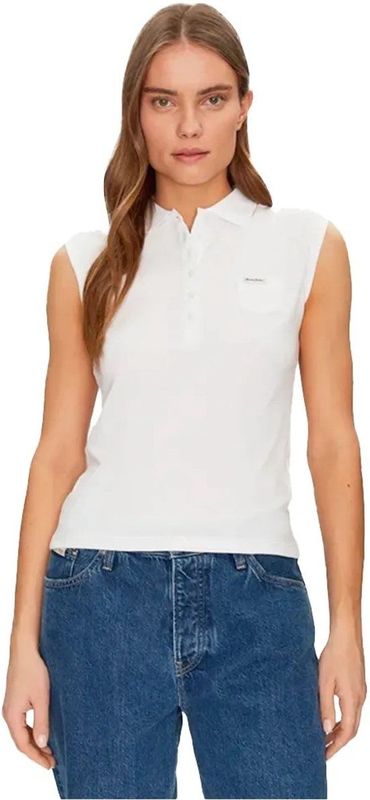 Guess - Poloshirt - Wit - Katoen