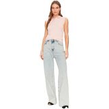 Guess - Klassieke Katoenmix Polo - Roze - Dames