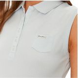 Guess - Klassieke Katoenen Poloshirt - Blauw - Dames