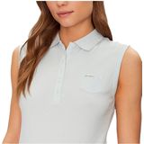 Guess - Klassieke Katoenen Poloshirt - Blauw - Dames