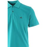 C.P. Company - Polo - Blauw - 95% Katoen 5% Elastaan
