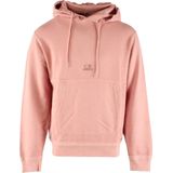 C.p. Company - Cotton Fleece Hoodie - Roze - 100% Katoen - Hooded Design
