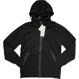 C.p. Company, Heren, Sweatshirts & Hoodies, Zwart, Maat: 2XL Fleece,