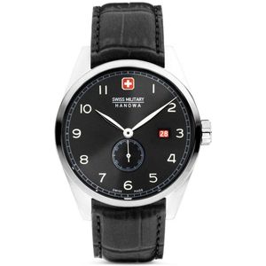 Swiss Military Hanowa Quarzuhr »LYNX, SMWGB0000703«, Armbanduhr, Herrenuhr, Swiss Made, Datum, Saphirglas
