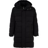 Joop! - Gewatteerde Jas - Zwart - Heren - Met Capuchon en Hoge Kraag