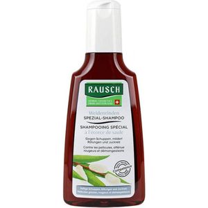 Anti Roos Shampoo - RAUSCH - Behandelingsshampoo met Wilgenschors en Tijm - Verlichting bij Roos, Roodheid en Jeuk - 200 ml
