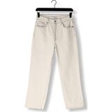 7 For All Mankind Logan Stovepipe Icy Bay With Raw Cut Jeans Dames - Broek - Lichtblauw