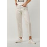 7 For All Mankind Logan Stovepipe Icy Bay With Raw Cut Jeans Dames - Broek - Lichtblauw