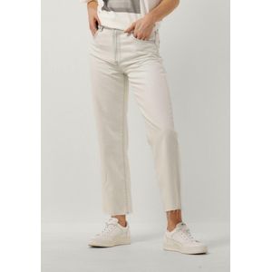 7 For All Mankind Logan Stovepipe Icy Bay With Raw Cut Jeans Dames - Broek - Lichtblauw