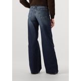 7 For All Mankind - Flared High-Waisted Jeans - Blauw - Dames