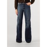 7 For All Mankind - Flared High-Waisted Jeans - Blauw - Dames