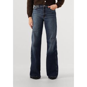 7 For All Mankind - Flared High-Waisted Jeans - Blauw - Dames